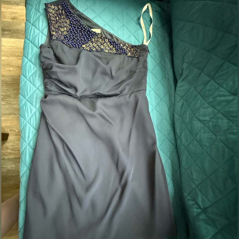 SHOSHANNA One Shoulder Formal Dress